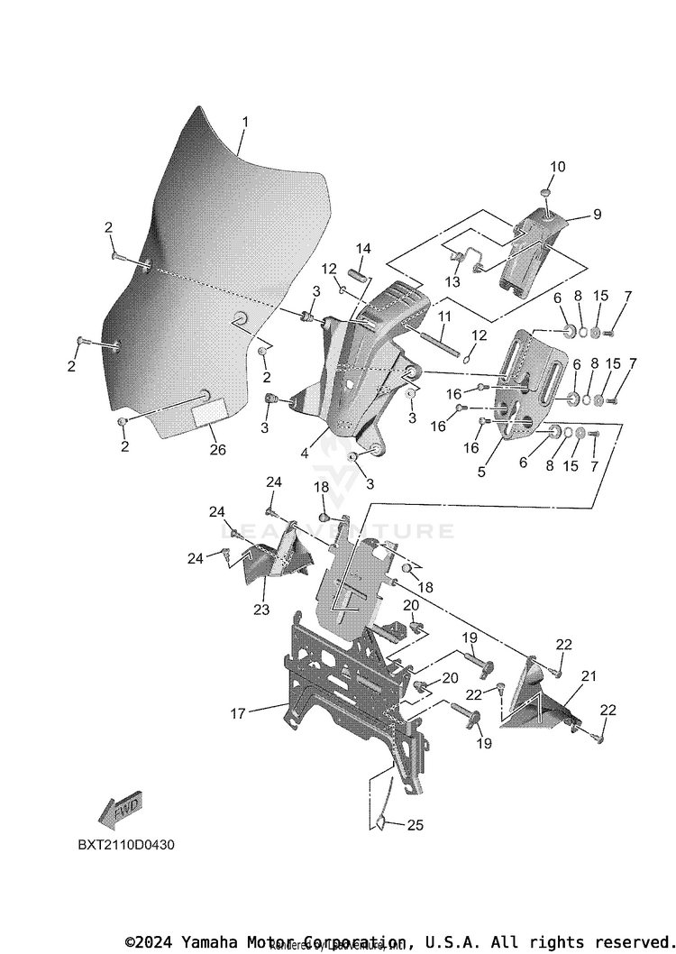 Windshield Schematic