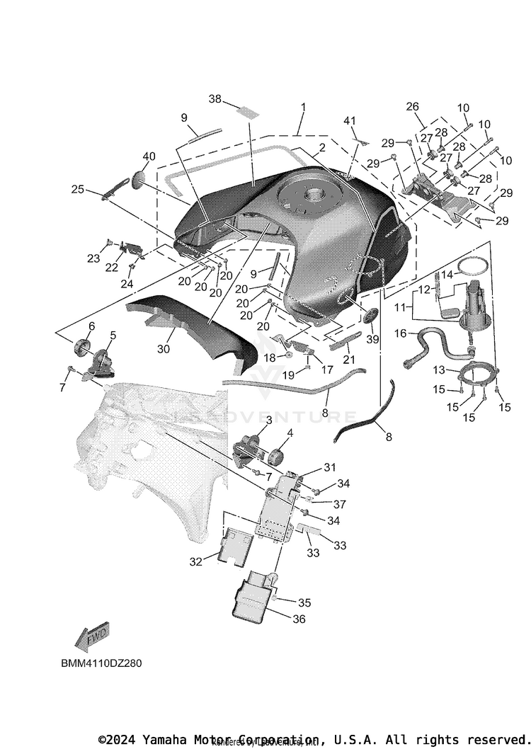 Fuel Tank Schematic