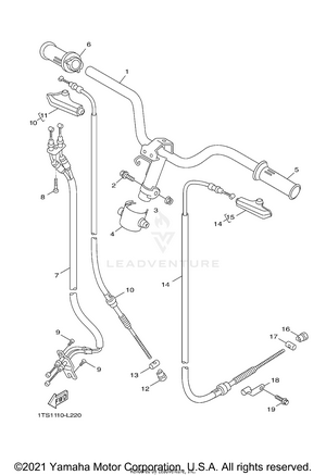 Steering Handle Cable Schematic