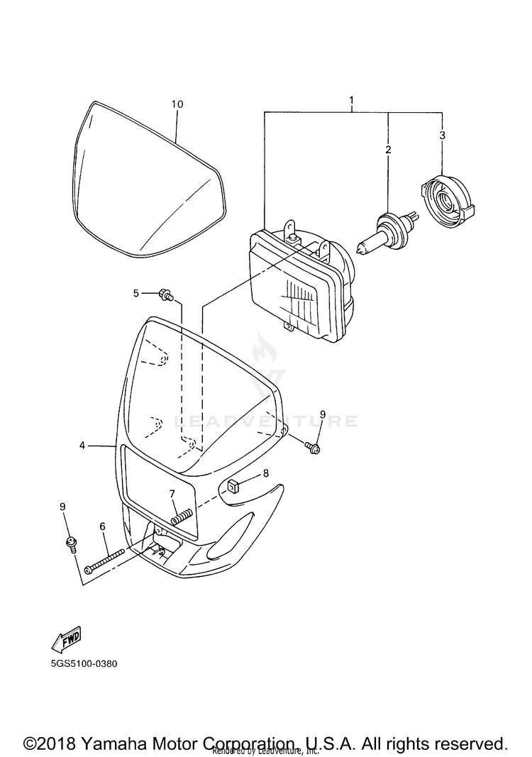Headlight Schematic
