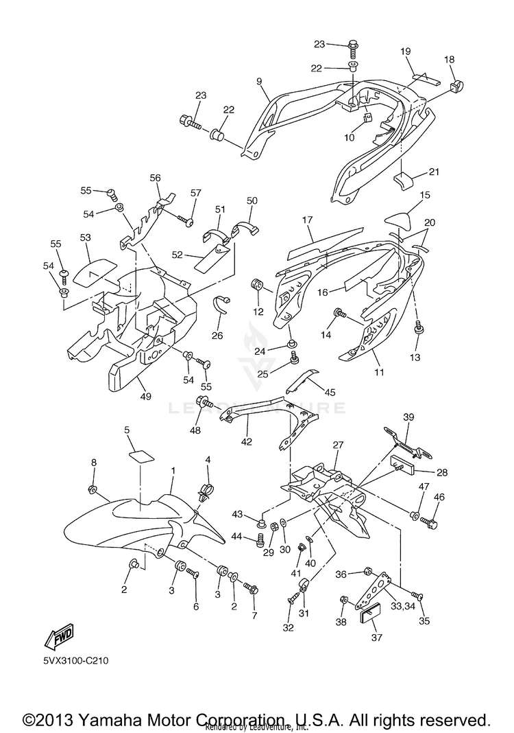 Fender FZ6 - FZ6STC - 2005 Schematic