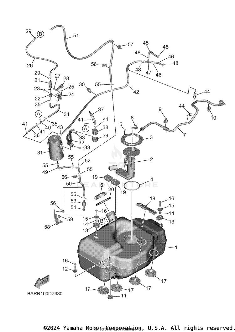 Fuel Tank Schematic