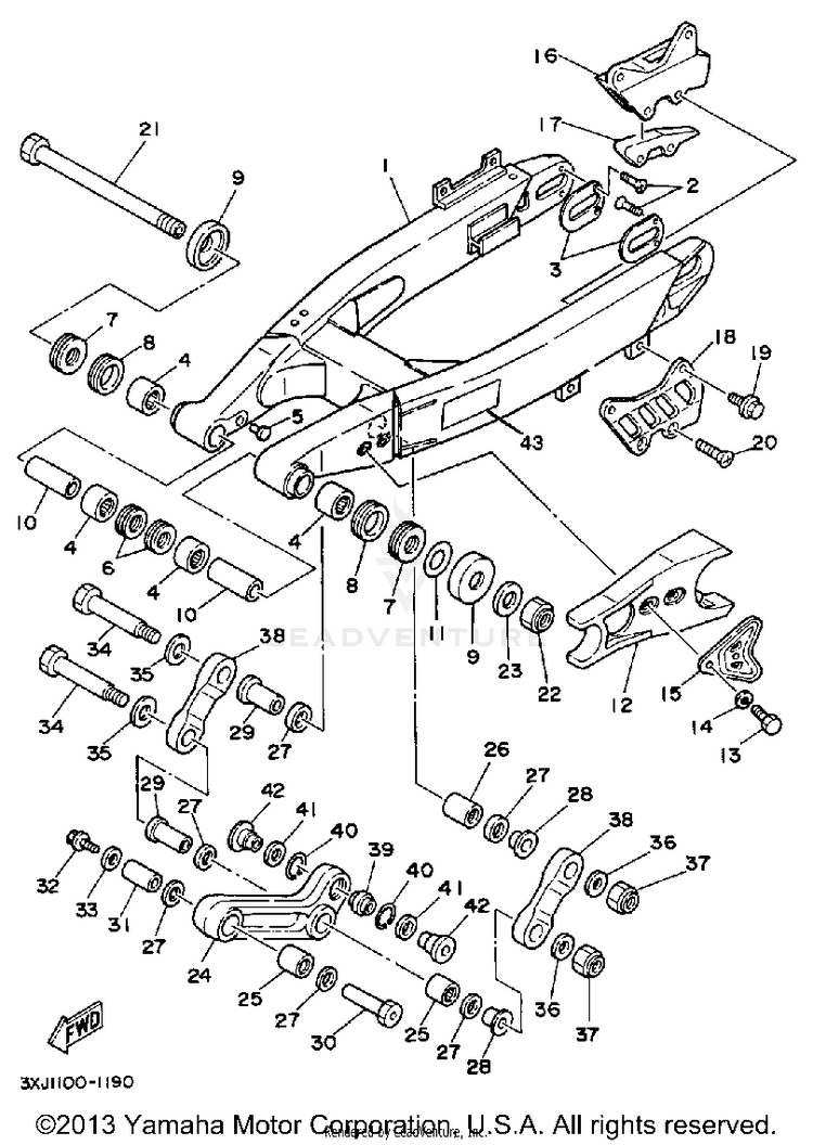 Swing Arm Schematic