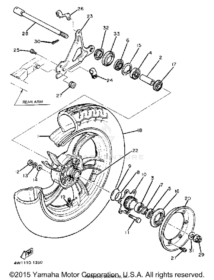 Rear Wheel Schematic