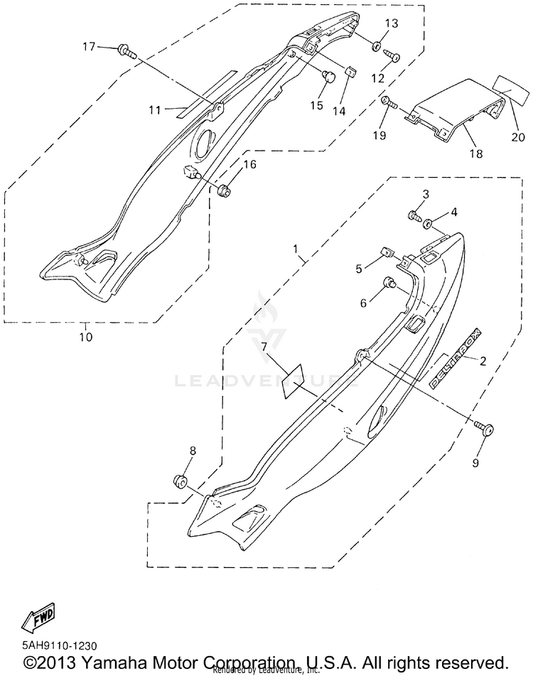 Side Cover Schematic