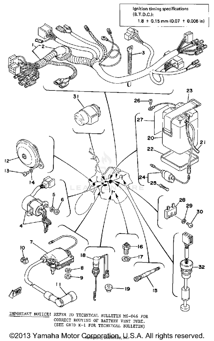 Electrical LB80_3D - 1977 Schematic