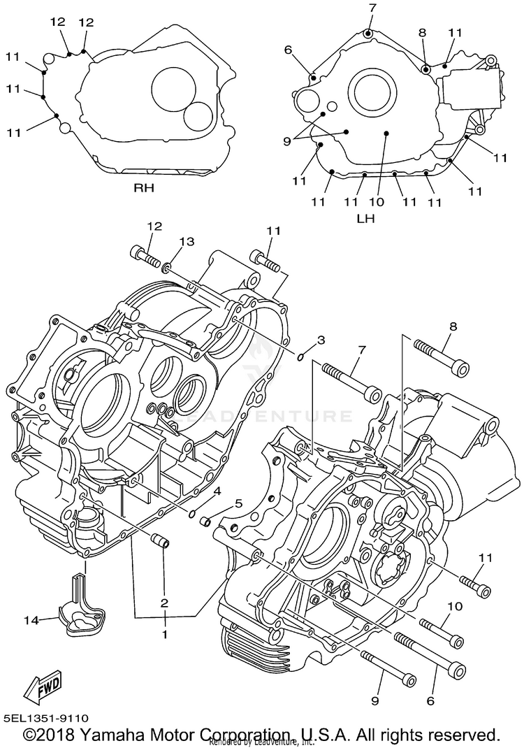 Crankcase Schematic