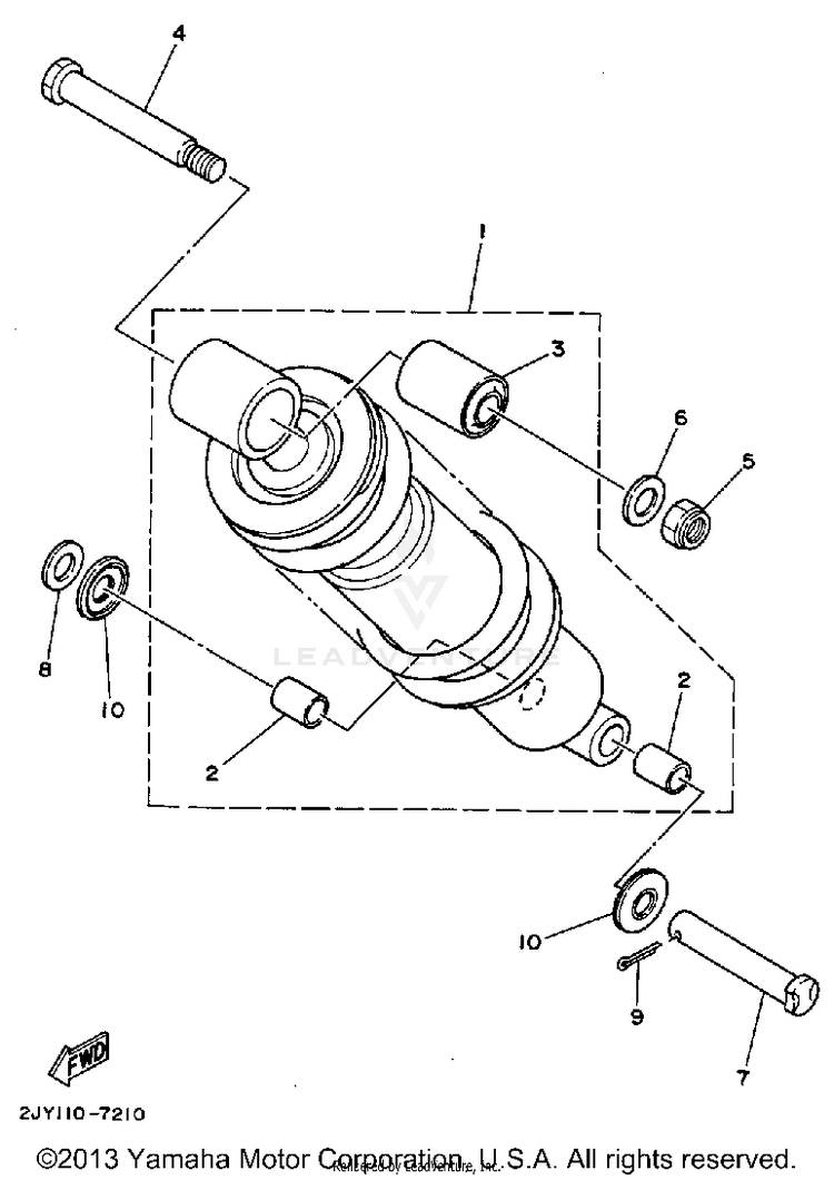 Rear Shocks Schematic