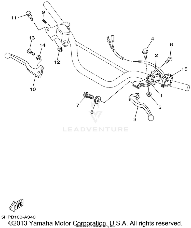 Handle Switch Lever 2 Schematic