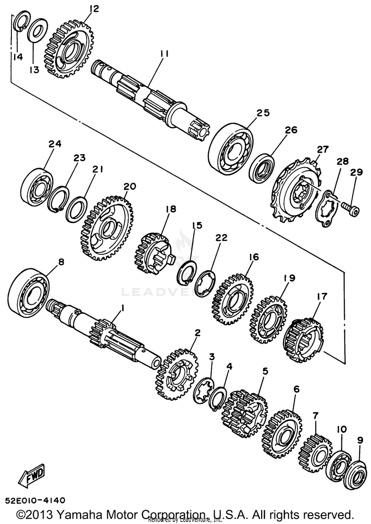 Transmission Schematic
