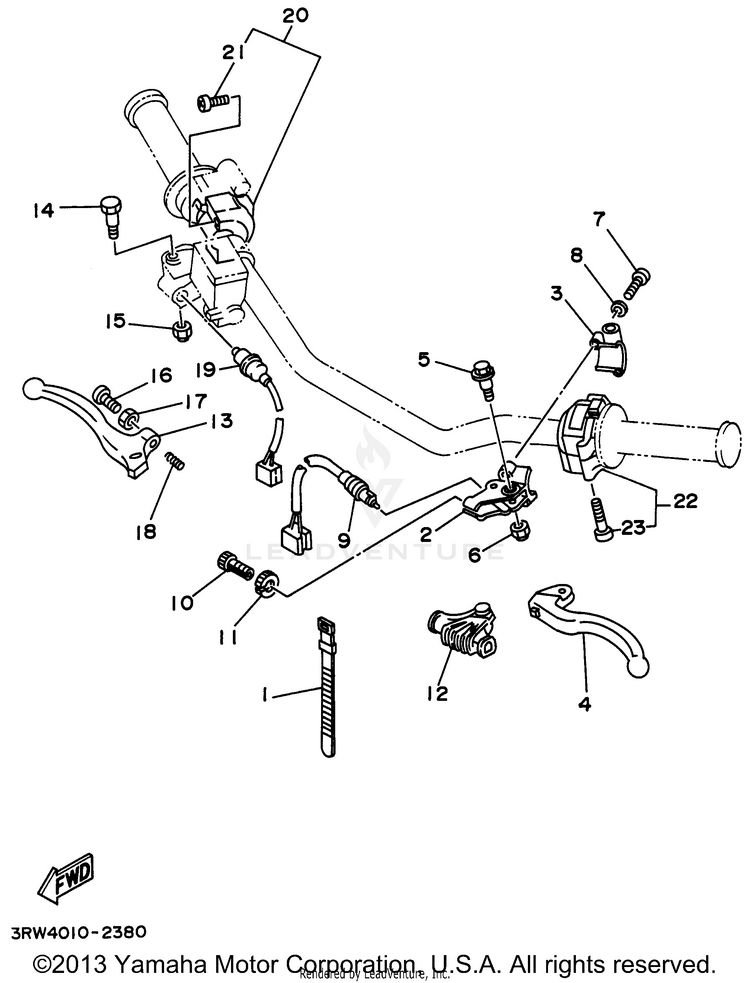 Handle Switch Lever Schematic
