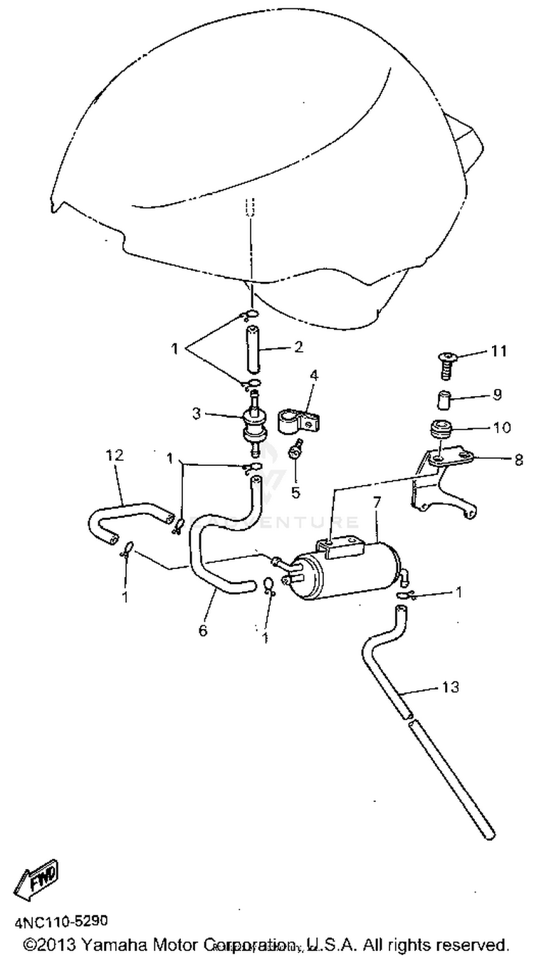 Fuel Tank 2 Schematic