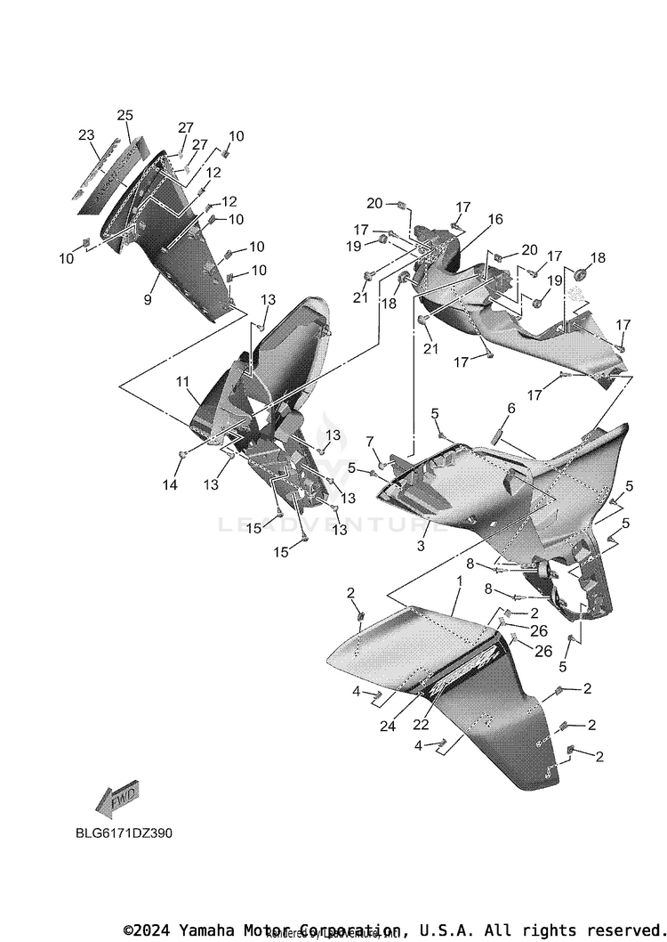 Cowling Schematic