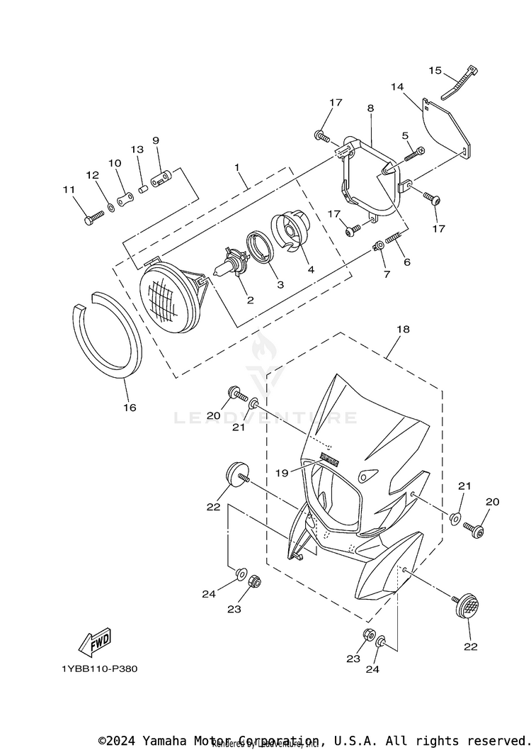 Headlight Schematic