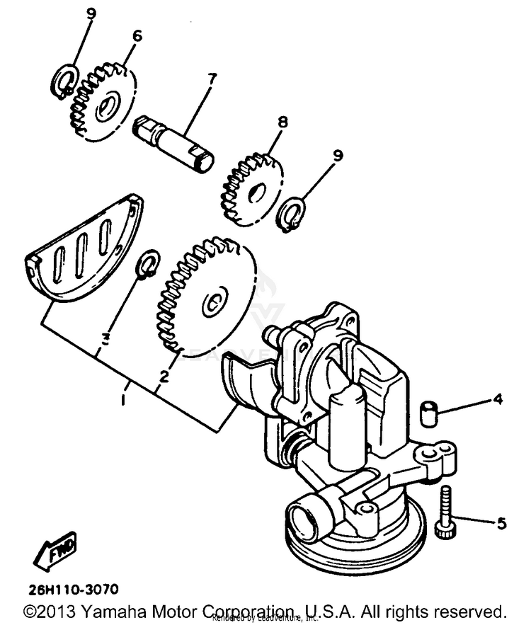 Oil Pump Schematic
