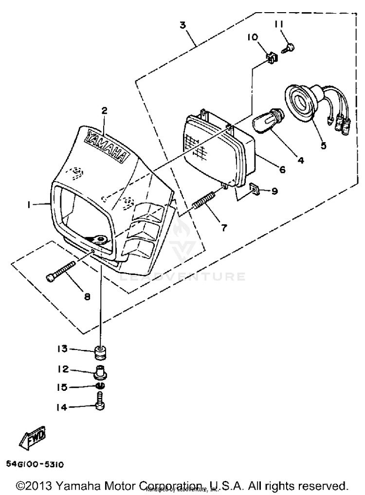 Headlight Schematic