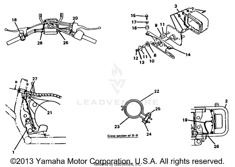 Taillight Kit Maine New Hampshire BLASTER - YFS200F_MN - 1994 Schematic