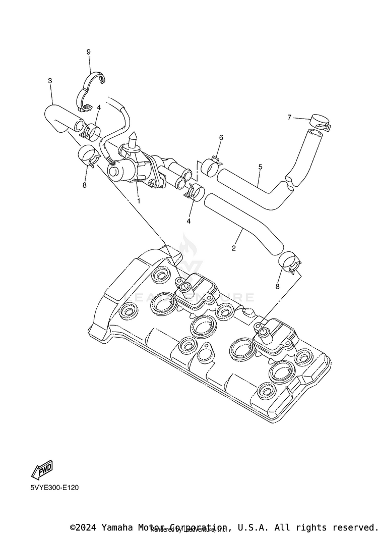 Air Induction System Schematic