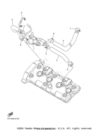 Air Induction System Schematic