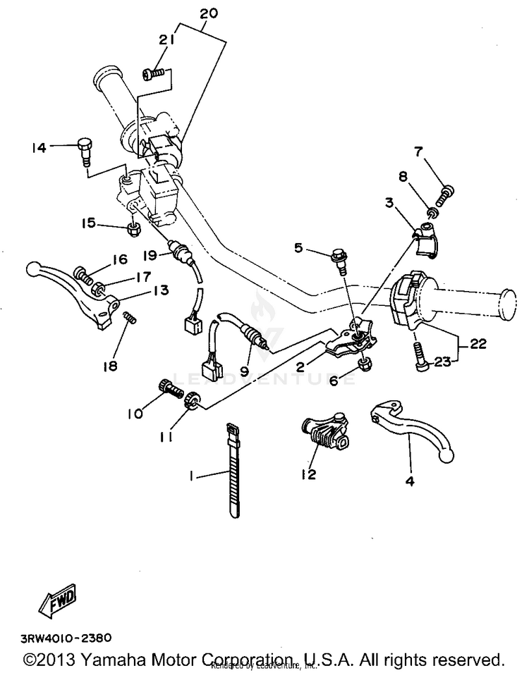 Handle Switch Lever Schematic