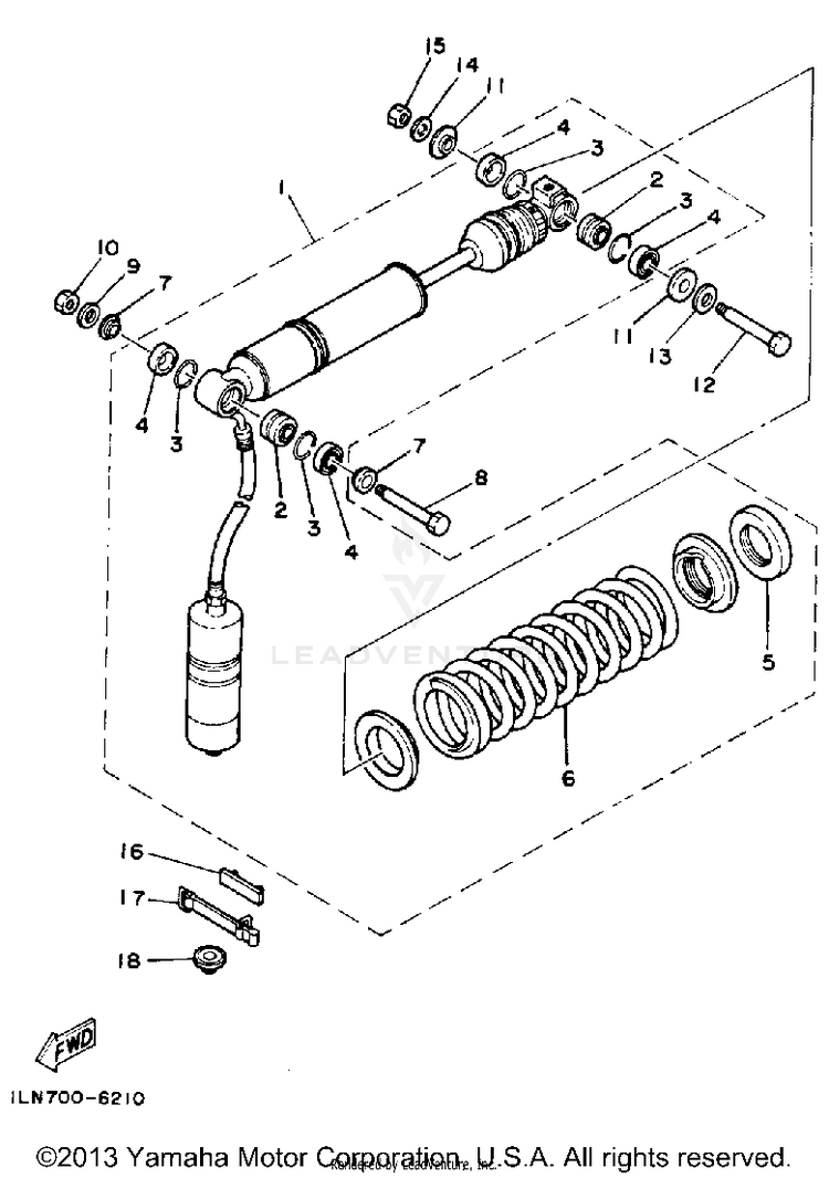Rear Shocks Schematic