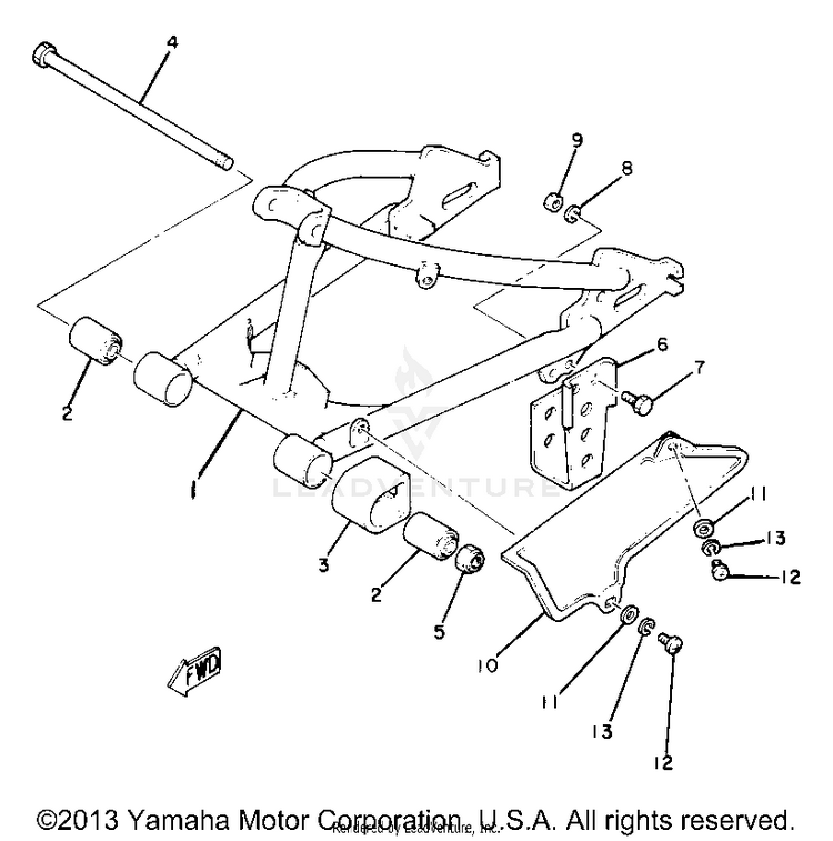 Rear Arm Schematic