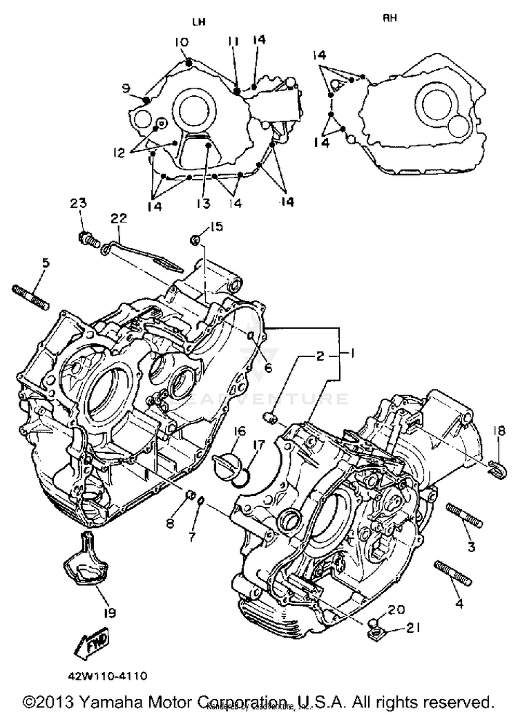 Crankcase Schematic
