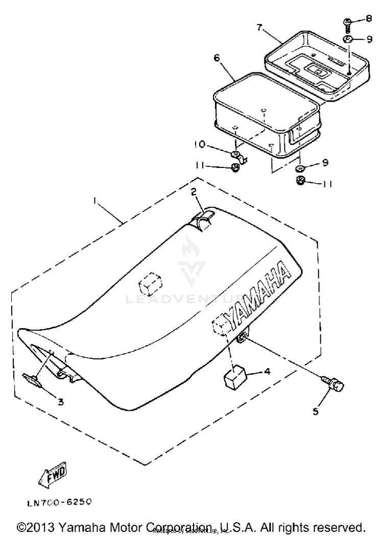 Seat Schematic