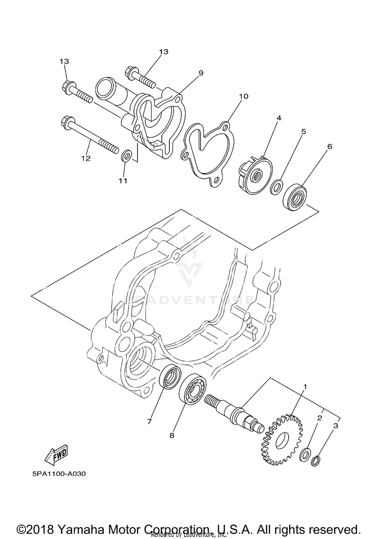 Water Pump Schematic