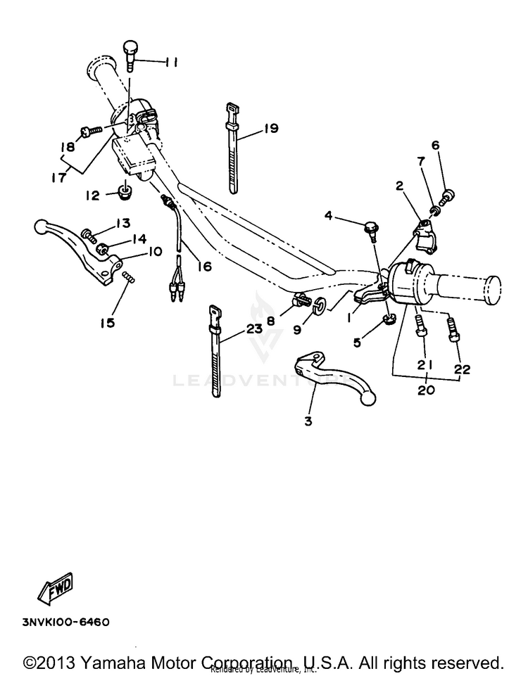 Handle Switch Lever Schematic