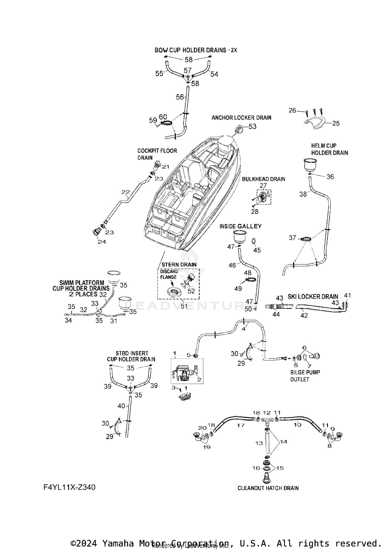 DECK DRAIN FITTINGS