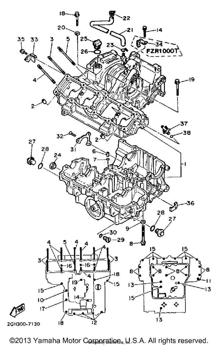 Crankcase Schematic