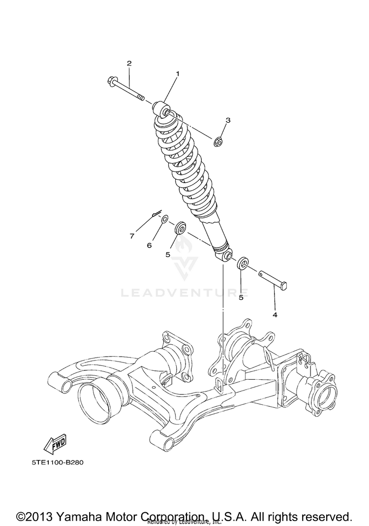 Rear Suspension Schematic