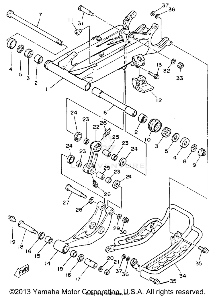 Swing Arm Schematic