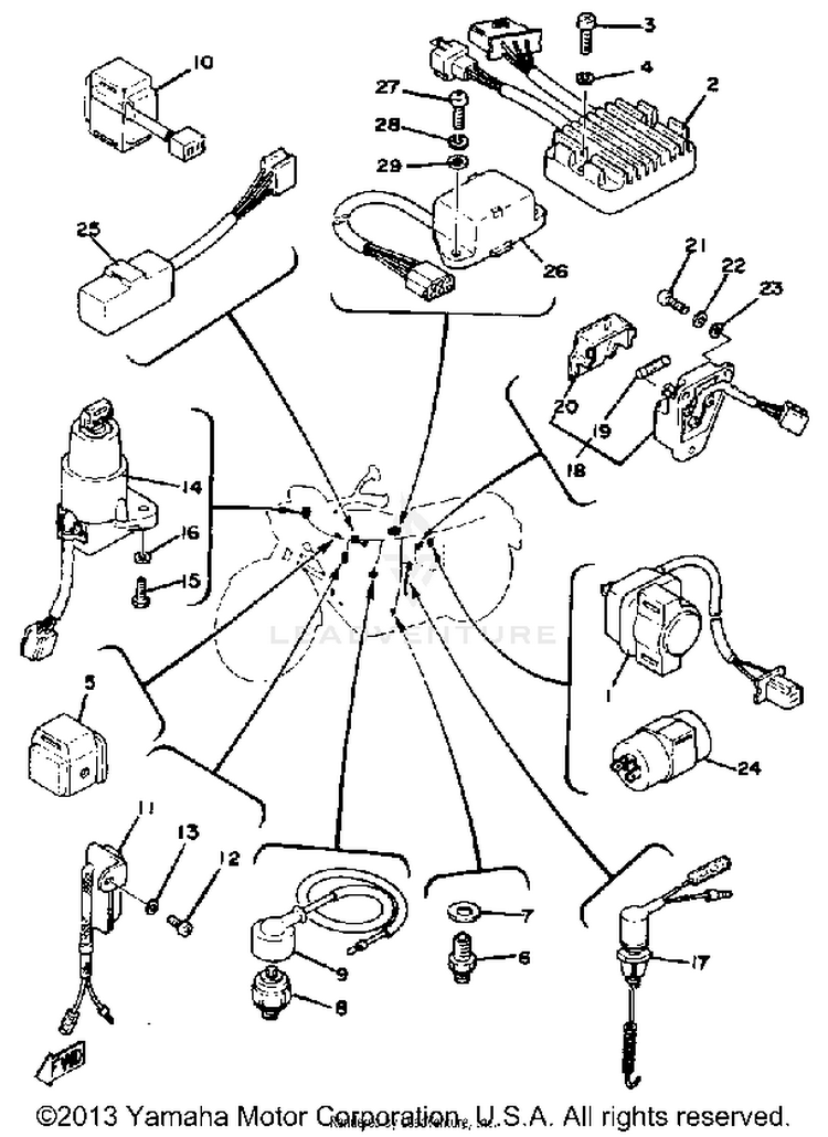 Switches-Relays Schematic