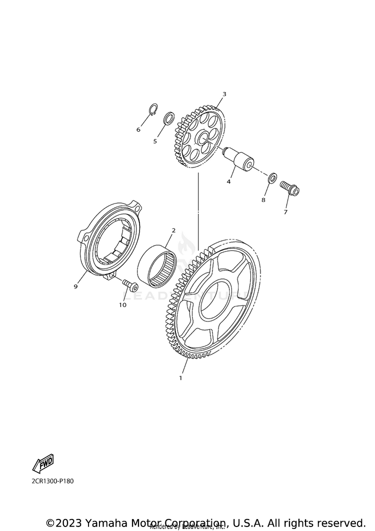 Starter FZ10 - FZ10HCB - 2017 Schematic