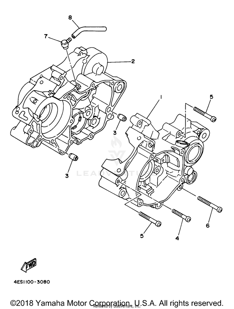 Crankcase Schematic