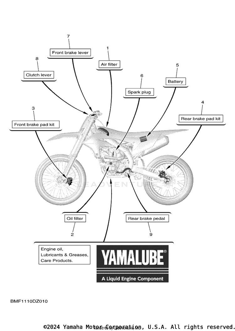 2 Scheduled Service Parts Schematic