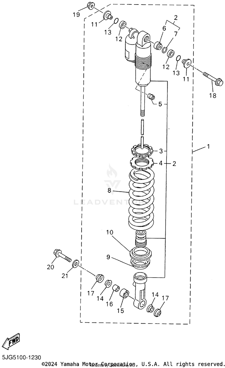 Rear Suspension Schematic