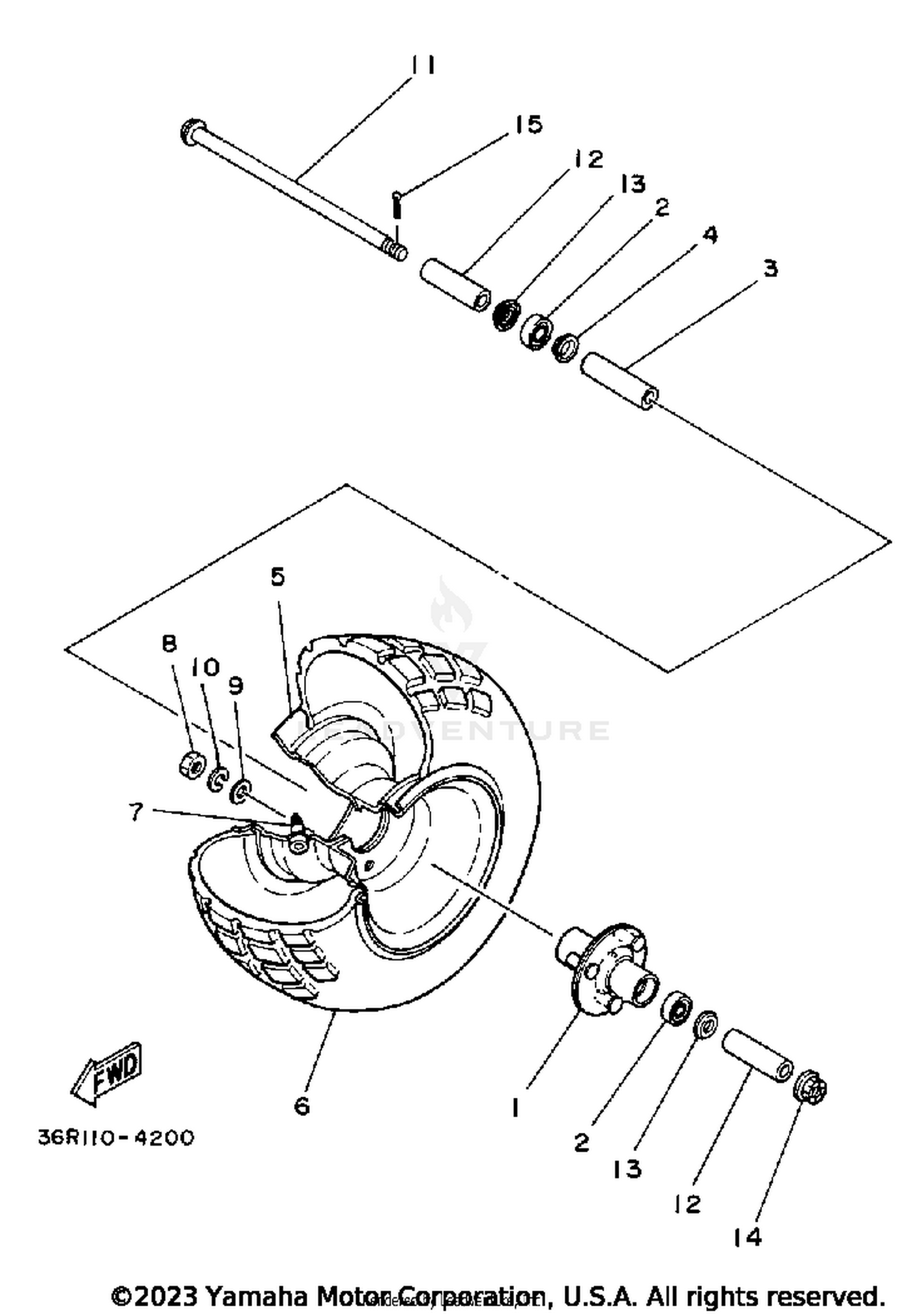 FRONT WHEEL