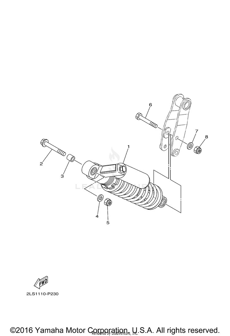 Rear Suspension Schematic