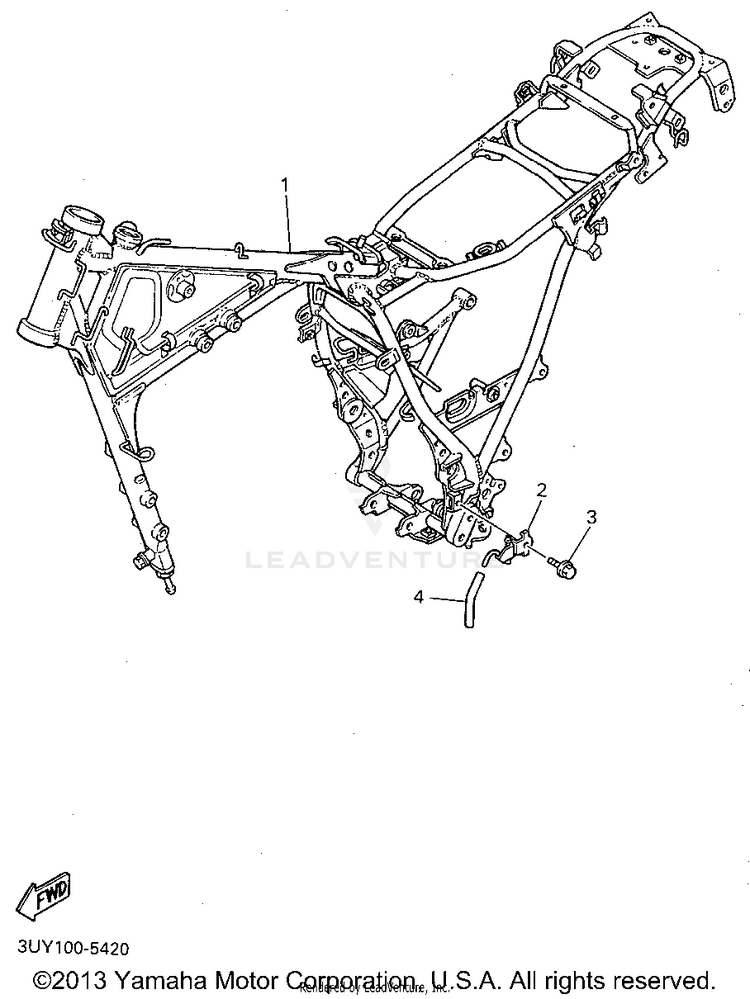 Frame California Model Only Schematic
