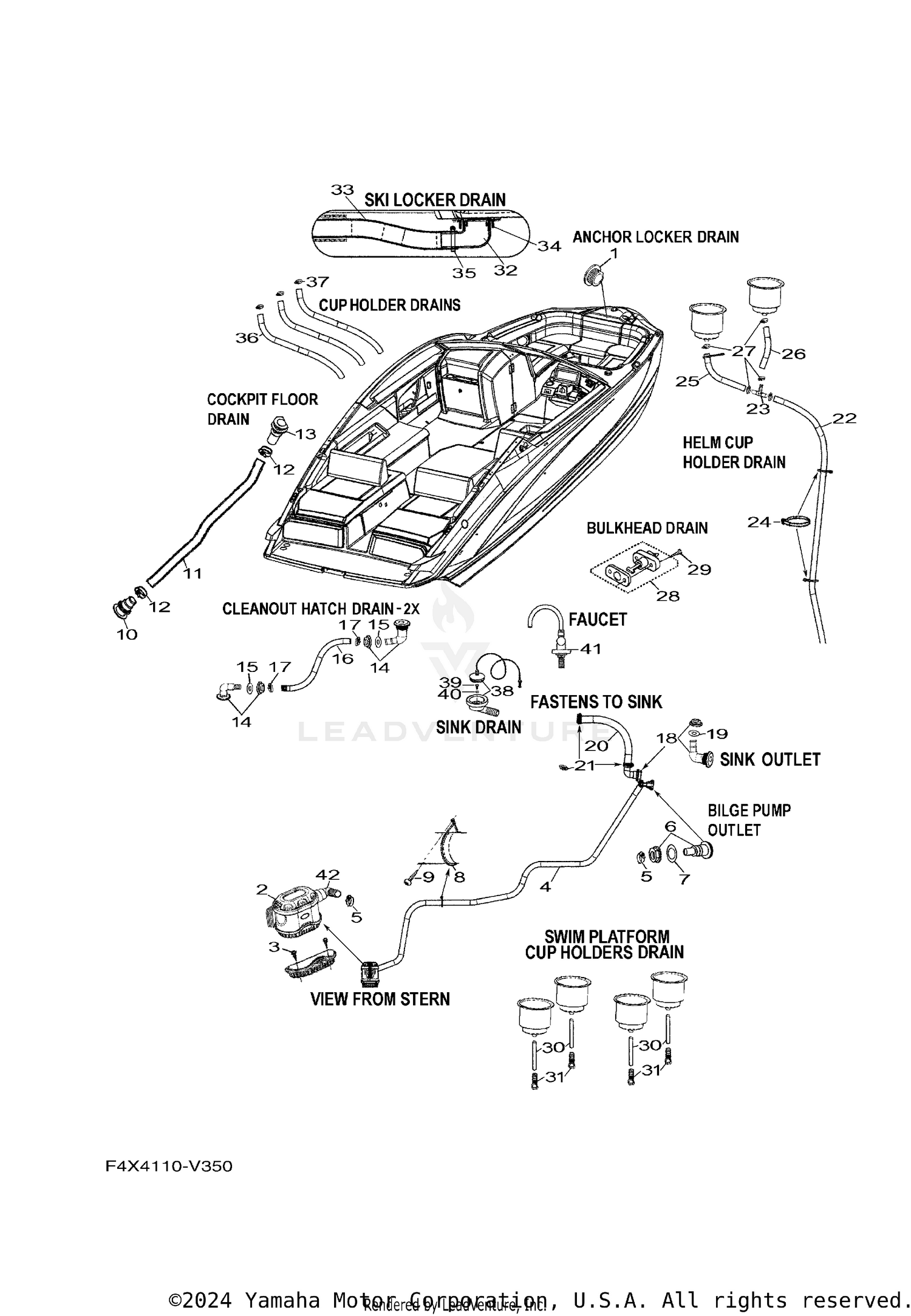 DECK DRAIN FITTINGS
