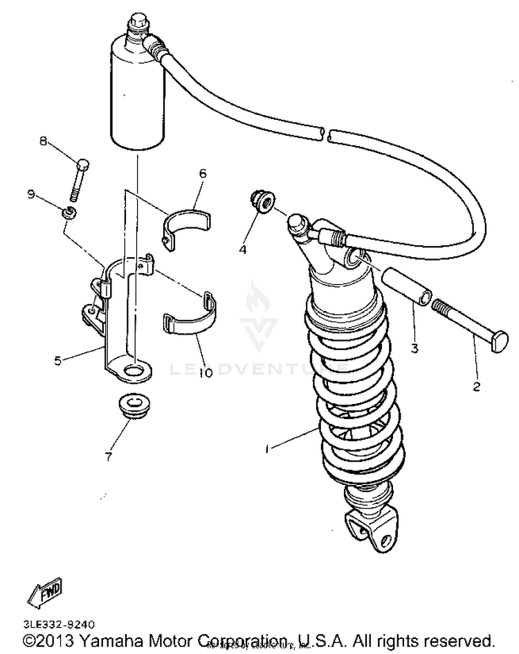 Rear Suspension Schematic