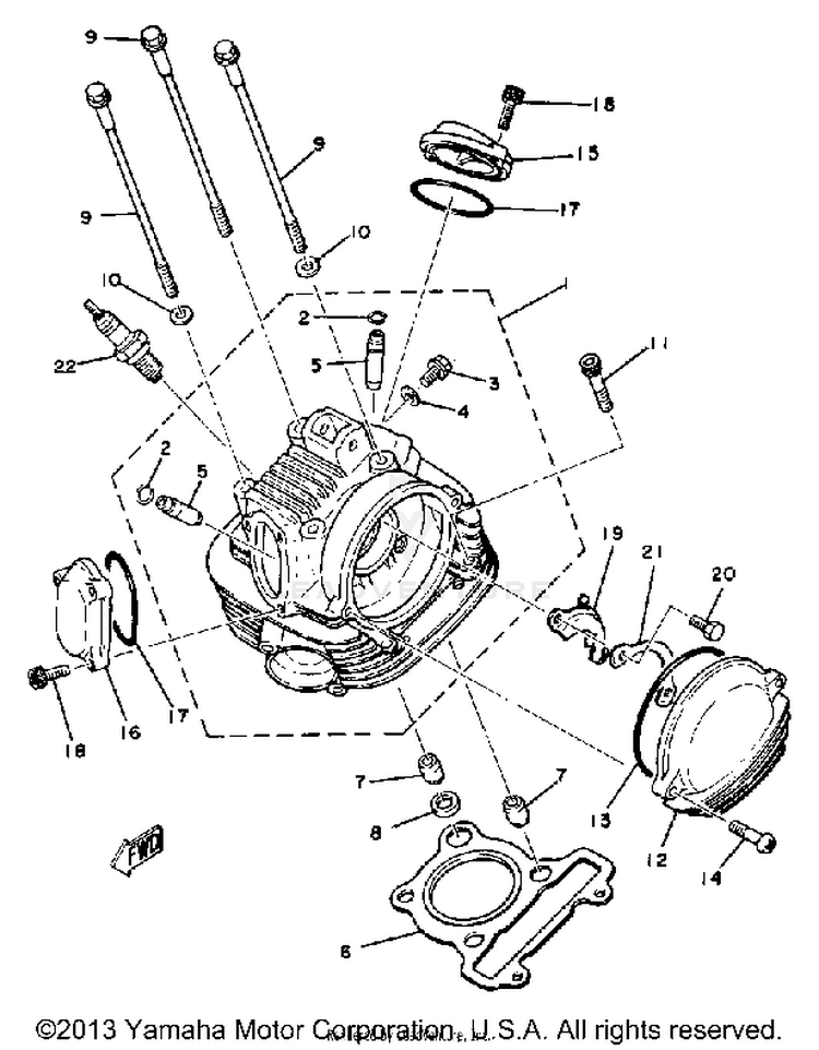 Cylinder Head Schematic