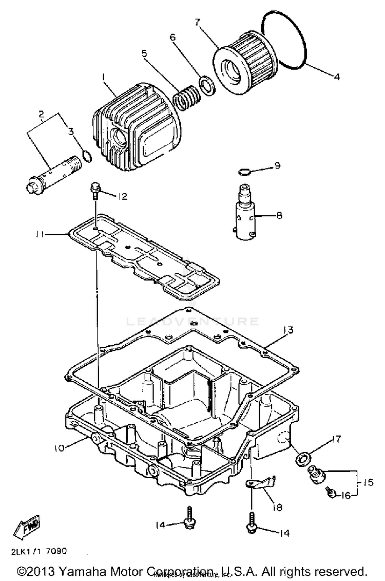 Oil Filter Schematic