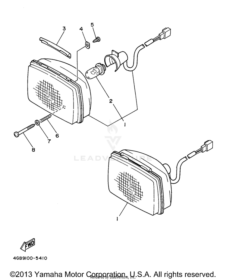 Headlight Schematic