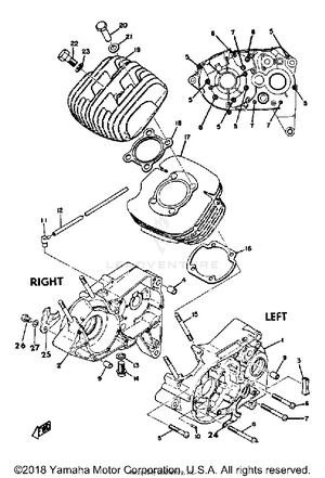 Crankcase Cylinder Schematic