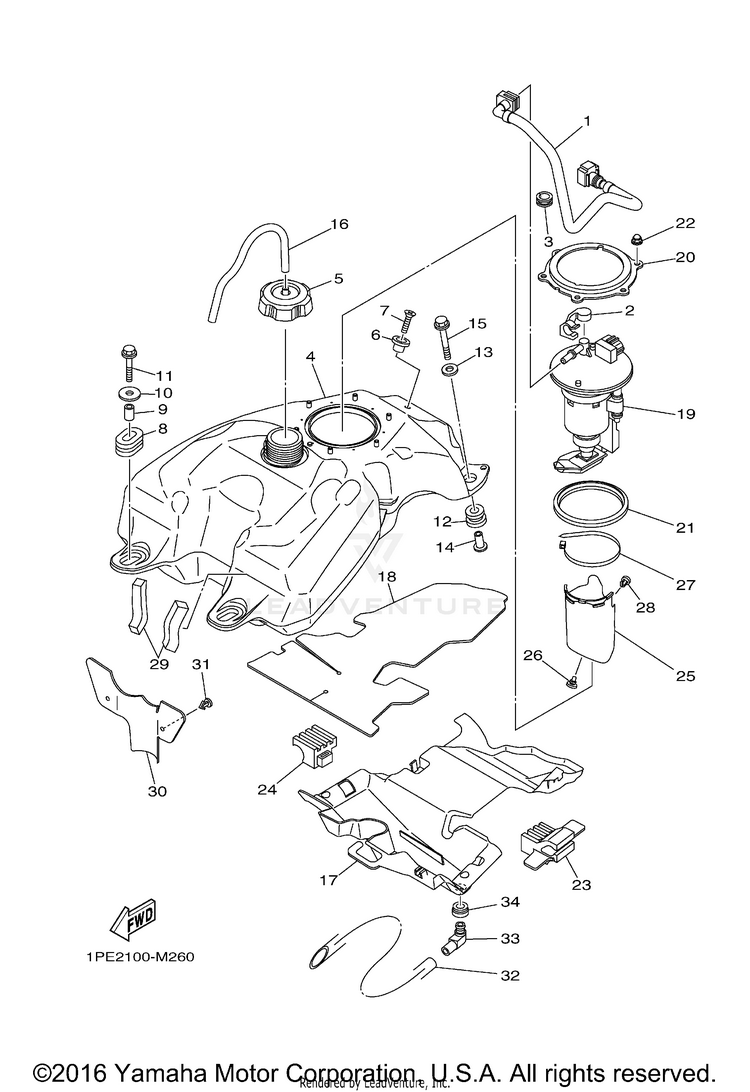 Fuel Tank Schematic