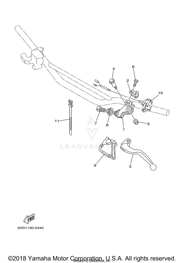 Handle Switch Lever Schematic